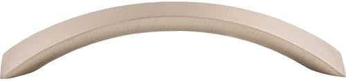 Top Knobs M1146 Nouveau III 5-1/16" Crescent Flair Pull, Brushed Satin Nickel