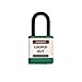 Zing Green Products 710KD-GREEN, 700 Series Padlock, 3" Shackle, Green - Keyed Different (Pack of 8 pcs)