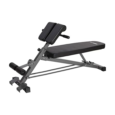 HolaHatha Training Weight Bench with Decline and Flat Exercise for Full Body Workout Cover