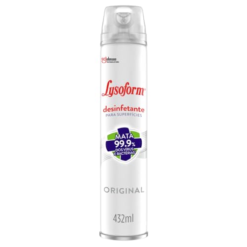 Lysoform Original, Desinfetante Aerosol para Superfícies, 432ml