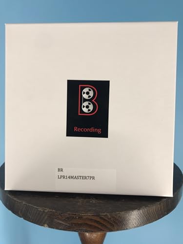 Burlington Recording 1/4"x 1800' Extended MASTER Series Reel To Reel Tape 7" Plastic Reel 1 Mil