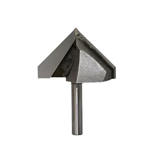 Songmiky V-Nut Fräser 90 Grad 1 Stück