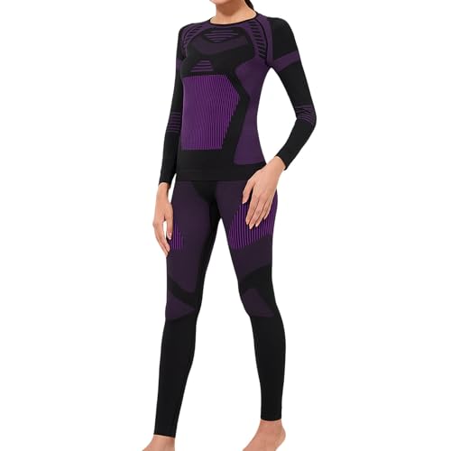 Sous-vêtements thermiques femme combinaison pantalon chaude de ski hiver