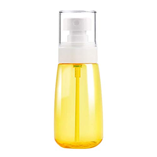 Qinlee Women's Spray Bottle Refillable Container for Essential Oils Makeup Sub-Bottle Transparent Spray Bottle Emulsion Small Spray Bottle Beauty Liquid Bottle Light Yellow size 30ml
