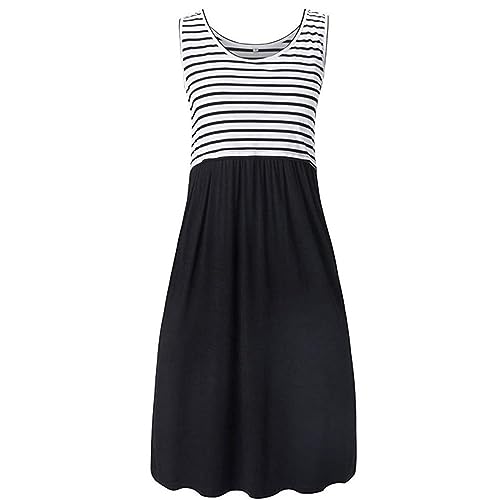 Vestidos largos de mezclilla para embarazadas, vestido de maternidad a rayas, para lactancia, túnica de maternidad de verano, vestido de maternidad para mujer, vestido de madre de novia con chaqueta,