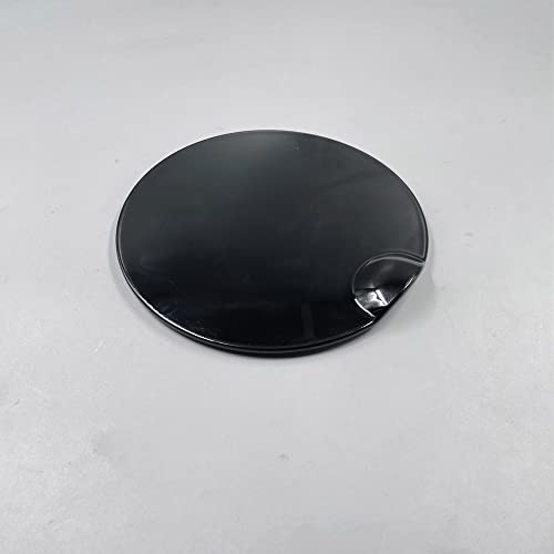 Huyilun0104 Black Painted Gas Tank Door Fuel Cover Lid Compatible With Ford F150 2009-2014 #TOP2