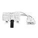 SANJOIN 3406107 Door Switch Replacement Fits for Whirlpool Dryer, Maytag Dryer, Replaces 3406109 3405100 3405101 3406100 3406101