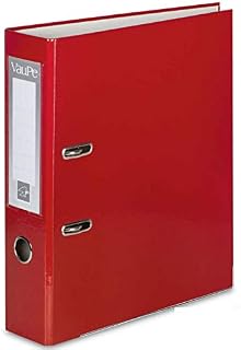 1 Red A4 Large 75mm Lever Arch Files Folders Metal Edge Stationery Document Storage Paper Office School