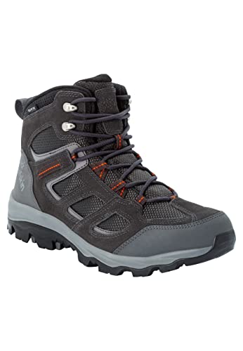 Jack Wolfskin Herren Vojo 3 Texapore Mid M, Grey Orange, 39.5 EU – Ansicht 3
