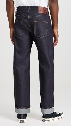 Naked & Famous Denim Men's Strong Guy Nightshade Stretch Selvedge Jeans3
