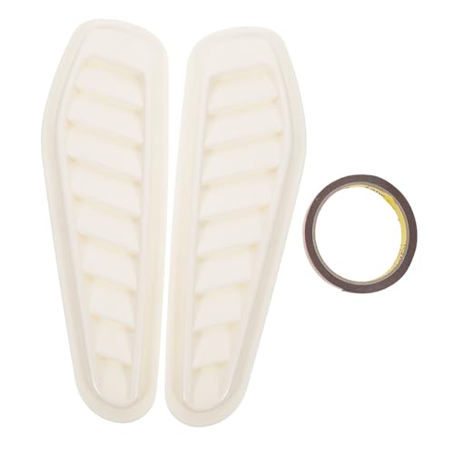 ABOOFAN Car Hood Air Vent Cover Air Flow Intake Vent Elegant Decor Easy to Apply