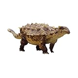 BACALYSO | HAOLONGGOOD 1/35 サイズ アンキロサウルス 15cm級 GRTOYS PVC CE認証 塗装済 鳥盤目 草食系 恐竜 フィギュア リアル 模型 デスクトップ プラモデル おもちゃ 自立 展示 模型 玩具 誕生日 プレゼント プレミアム (ブラウン)