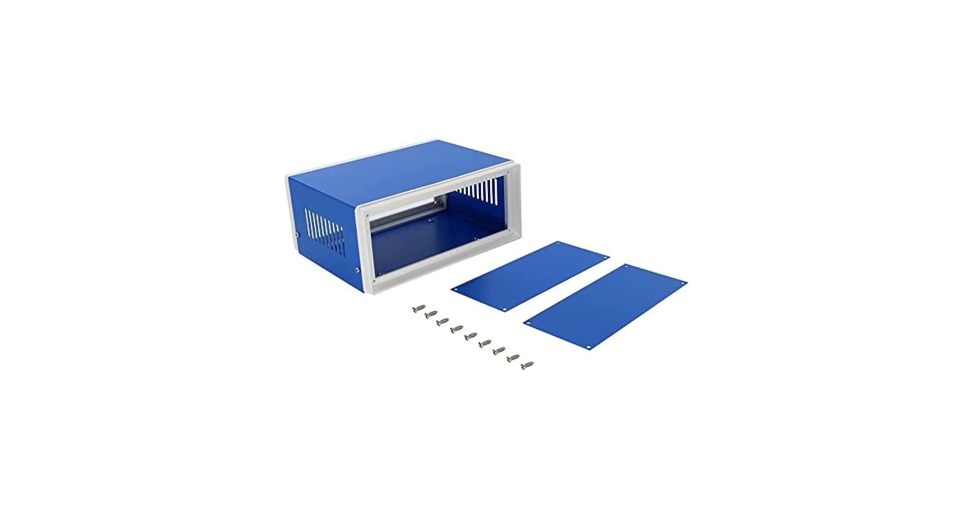 Jutagoss Blue Metal Electric Enclosure Junction Box DIY