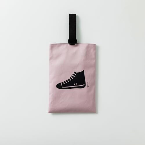 KITOKITO 帆布シューズバッグ[M/ピンク]|上履き入れ 男の子 女の子 小学校 幼稚園 保育園 靴入れ 上履き袋 シューズ袋 靴袋 SBDM_SP [0556]