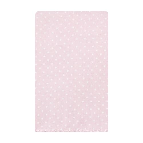 Image of Hudson Baby Unisex Baby Cotton Poly Flannel Burp Cloths, Vintage Blossom 10 Pack, One Size