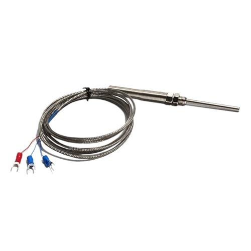 PT100 4mm�aPID ���x�T�[���X�^�b�g�Z���T�[�p�v���[�u M8 ���t���l�W���� 1 ���[�g��/2 ���[�g��/3/4/5 ���[�g��(Probe 4x200mm,4.0M Cable Length)