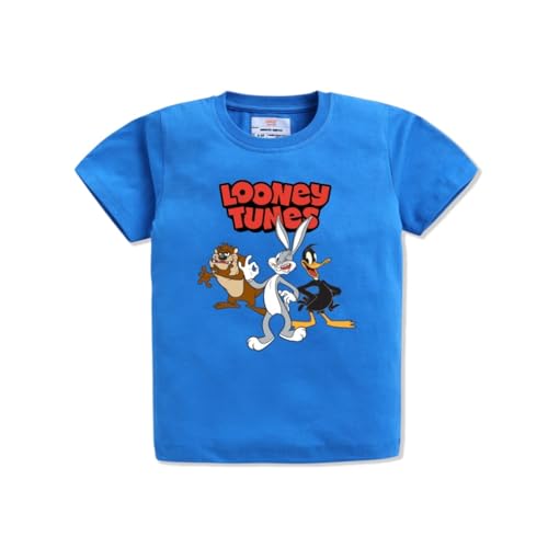 Image of Amazon Brand - Jam & Honey Boys Half Sleeve Graphic Printed T-Shirt | Round Neck | Regular Fit | Cartoon Characters (Available from 4-8 Years) (Pack of 3)
