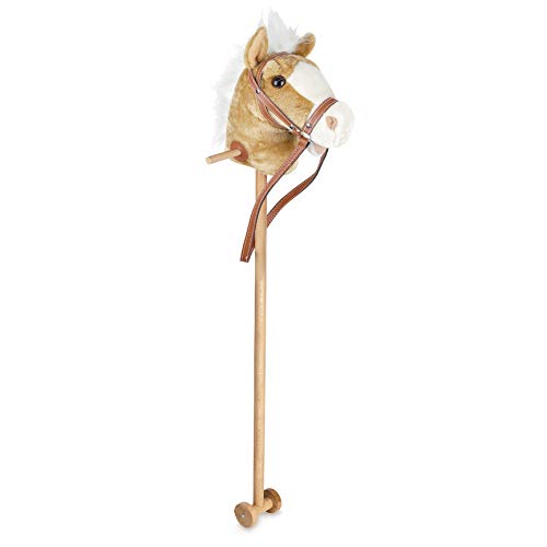 Toyrific 39" Hobby Horse Toy with Sounds