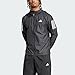 adidas Men's Own the Run Jacket, Black, Large