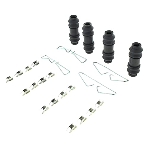 Image of Centric Posi-Quiet Ceramic Replacement Front Disc Brake Pad Set with Shims for Select Jeep Model Years (105.04770)