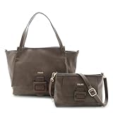 [FIRANO] バックル付きトートバッグ＆ショルダーバッグセット 観月ありささんタイアップ掲載商品 レディース フィラノ 402398 グレー
