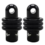 flipfit QD Sling Swivel Stud for QD Sling Mount, Heavy Duty Steel Quick Detach Sling Adapter(2 Pack)
