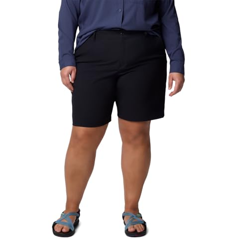 Columbia Women's Leslie Falls Long Short II, Black, 2 9 - image 6