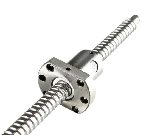 Metal Ball Screw nut Ball Screw SFU1204 200 300 500 600mm with Single Ball Nut C7 End Machined for CNC Parts(350mm)