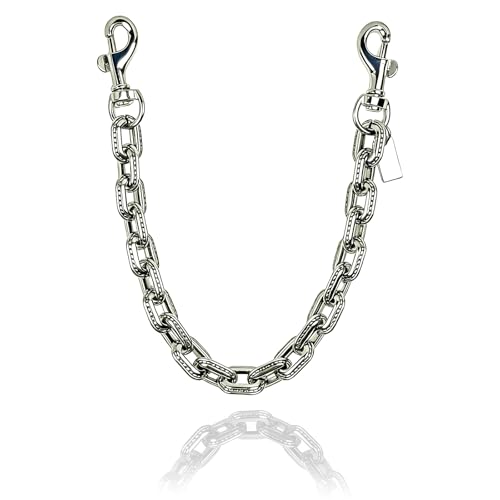 Ludzucy Bag Chain Charm, Vintage Metal Purse Chain Strap Keychain
