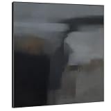 SIGNWIN 72'x72' Extra Large Framed Wall Art Moody Blue and Gray Abstract Contemporary Print for Home Living Room Bedroom Decor (Frame Assembly Required)