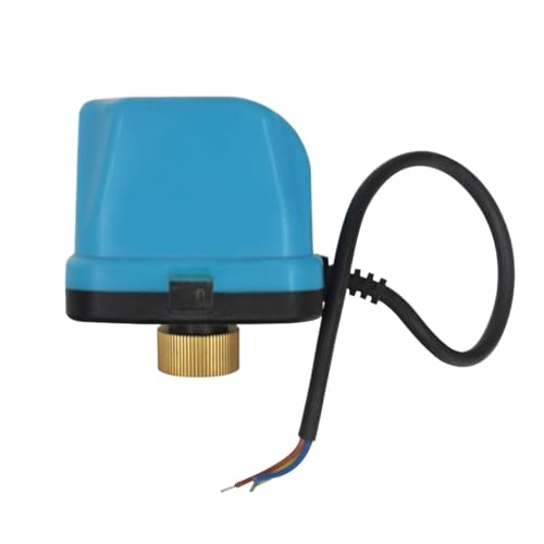 Electrovanne DC12V normalement fermée vanne à bille électrique 3 fils avec switch - 2
