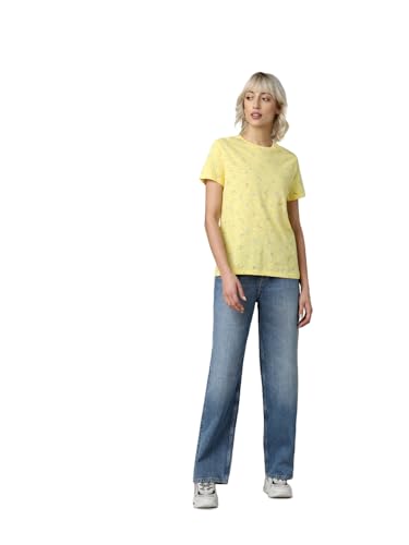 Image of ONLY Women's Printed Regular Fit T-Shirt