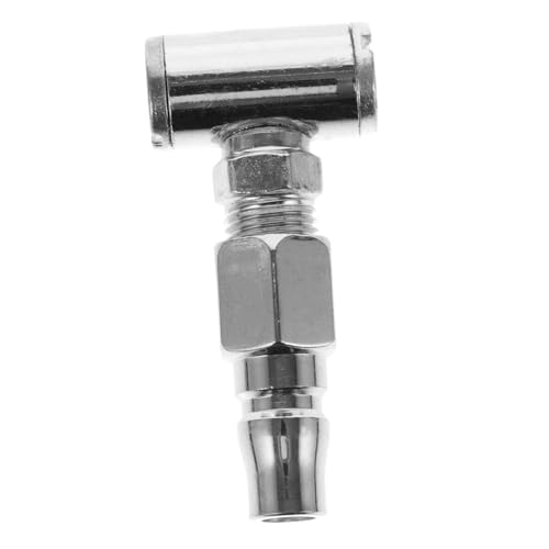 Garneck Metal Air Chuck for Tire Inflator Replacement Chuck Clip Versatile Adapter