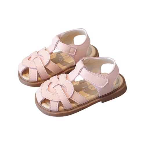 Sandals Toddler Girl Comfy Close Toe Slides Outdoor/Indoor Shoes for Little Kid Solid Color Footwear