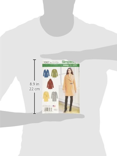 Patron veste Simplicity 1067 ajusté taille R5 pour morphologies 14-20 - 6