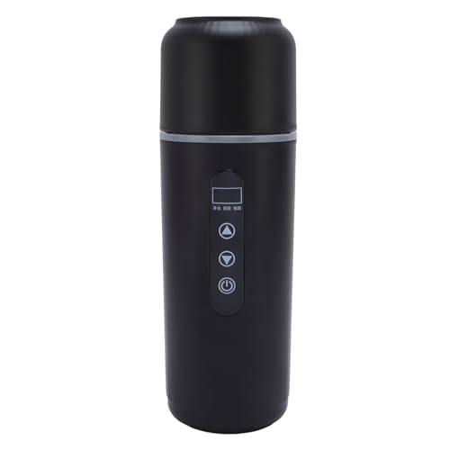 Hervidor Eléctrico Portátil para Auto 12V/24V 500ml Negro