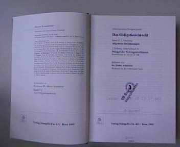 Das Obligationenrecht