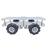 Photo Gallery zuyejuu telaio for auto in lega di alluminio a 4pcs mecanum con 4pcs tt. motore for robot a quattro ruote motorini auto intelligenti da te tt. motor arduino. (size : a type) Photo Gallery zuyejuu telaio for auto in lega di alluminio a 4pcs mecanum con 4pcs tt. motore for robot a quattro ruote motorini auto intelligenti da te tt. motor arduino. (size : a type)