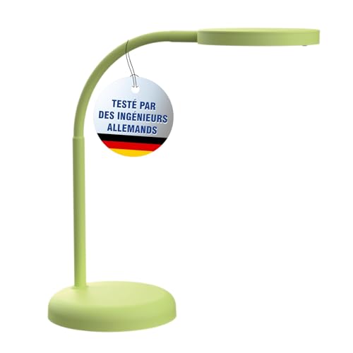 MAUL lampe LED MAULjoy | Lampe bureau sur pied stable | Petite lampe de bureau peu encombrante pour la table et le bureau | Lampe flexible avec température de...