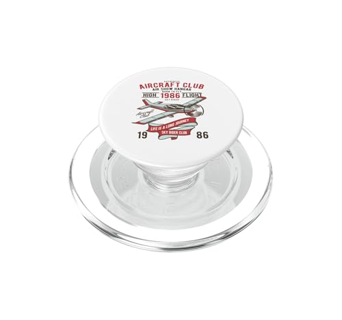 Regalo para hombres y mujeres de avión con este PopGrip para MagSafe