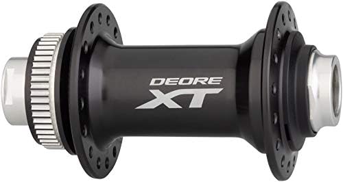 Shimano XT HB-M8010 Front Hub - 15 x 100mm, Center-Lock, Black, 32h, Without Lockring