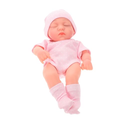 NOLITOY Muñeca Reborn Realista Niña Recién Nacido Pequeña Suave Vinilo Lifelike Juguete Decorativo para Niñas Regalo