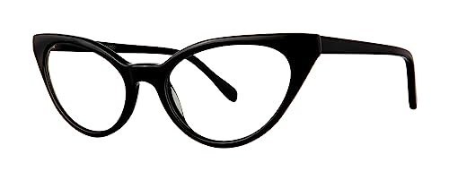 Scojo New York Soho Reading Glasses for Women, Scratch Resistant Lenses, Handmade Cat Eye Readers for Women, Fashionable Colorways, Black - 2.00x