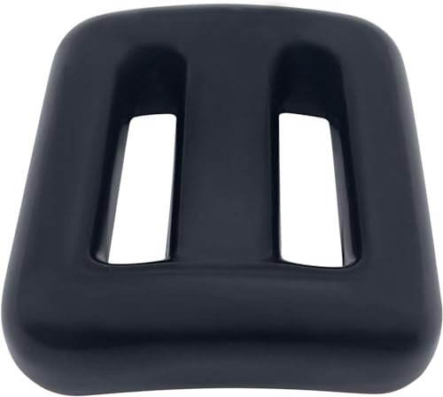 Poolzilla Diving Weight 1.1 LB(0.5 Kg) for Scuba Diving, Diving Weight in Black, Lead Weight with Slits for Placement Along Belt