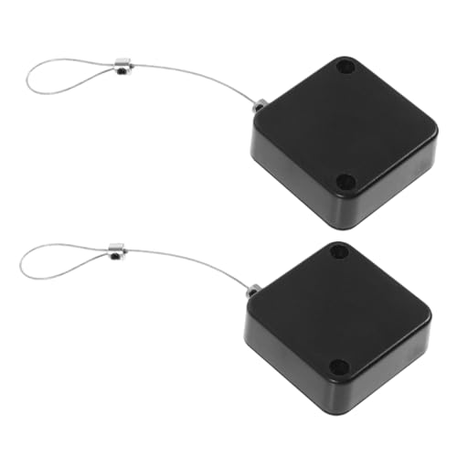 Cabilock Stylish Stainless Steel Anti-Theft Pull Box Retractable Cable Tether Lock Wire Lock Cable for Safe Management