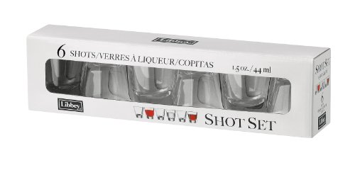 Libbey True Fabrication 1.5 oz Shot Set, 1 EA, Clear