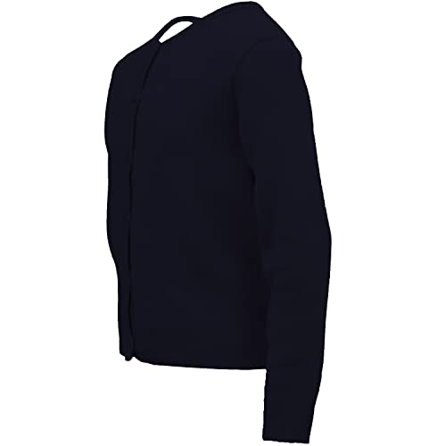 Image of Girls Long Sleeve Button Front Cotton Soft Knit Cardigan Sweater