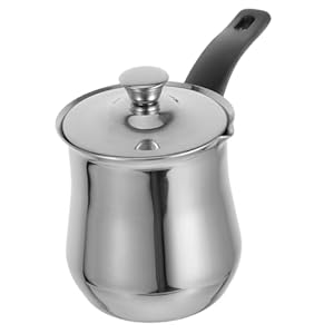 TIDTALEO Türkische Kaffeekanne 540 Ml Edelstahl