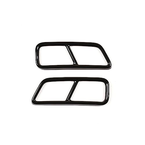Pot d'échappement pour Cadillac XT5 XT4 en acier inoxydable noir