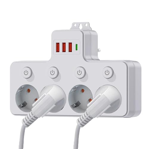 Regleta con puertos USB para dormitorio universitario: mantén tus equipos conectados en tu mesa
